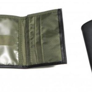 CARTERA VESPA NEGRA INT. VERDE