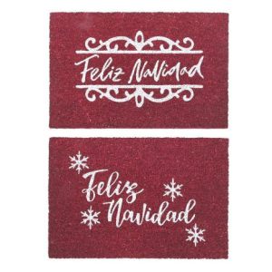 FELPUDO FELIZ NAVIDAD