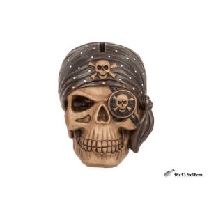 HUCHA CALAVERA PARCHE CALAVERA