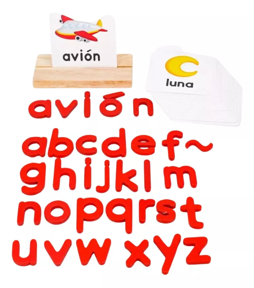 Juego de Letras Montessori para Aprender a Leer Niños - Imagen 3