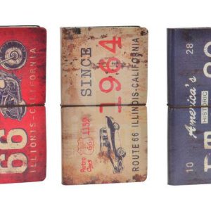 LIBRETA VIAJE ROUTE 66 SURTIDAS