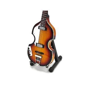 MINIATURA MUSICAL GUITARRA 24 CM. PAUL McCARTHNEY