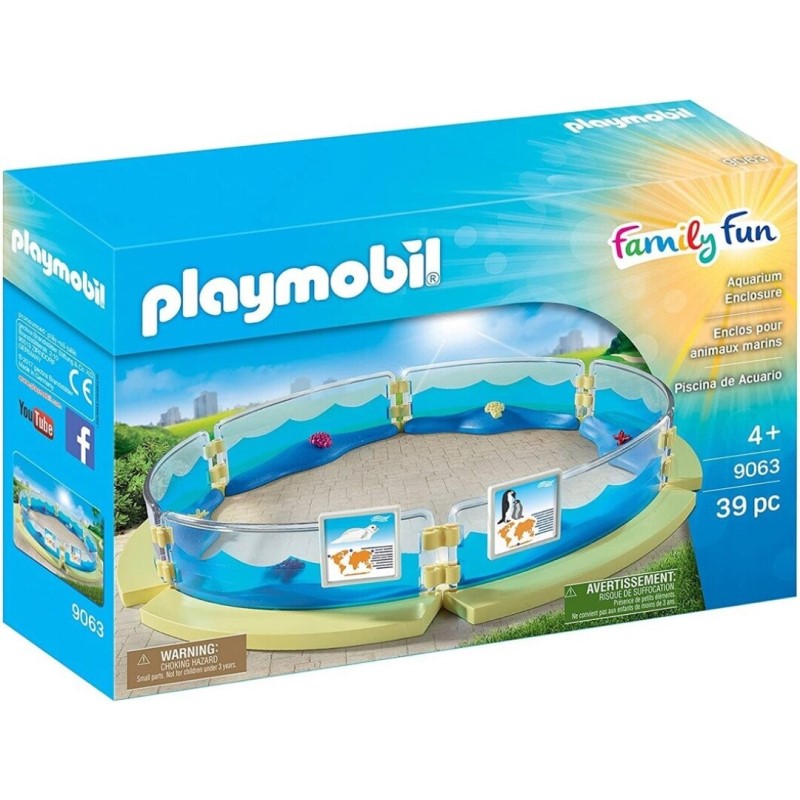 PLAYMOBIL 9063 PISCINA DE ACUARIO