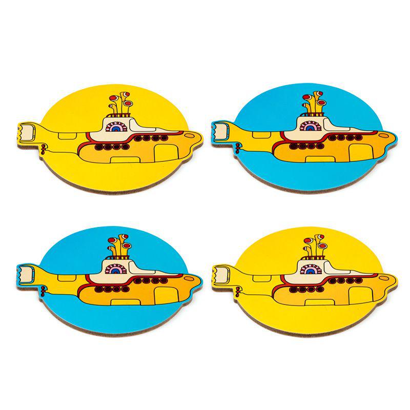 POSAVASOS LOS BEATLES SUBMARINO AMARILLO