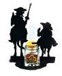 TINTERO FORJA QUIJOTE-SANCHO NEGRO