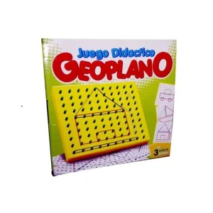 Geoplano para niños juego educativo de madera